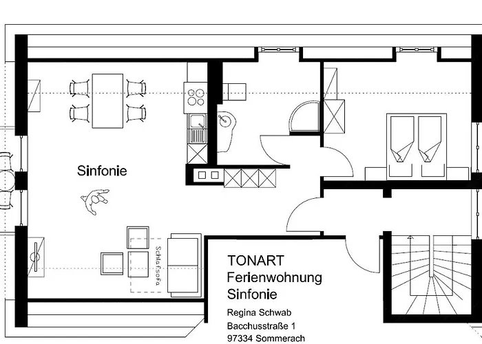 Tonart - Modern & Stilvoll Im Weinort Lejlighed