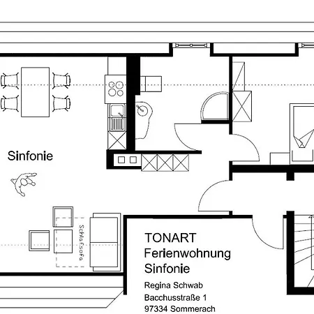 Tonart - Modern & Stilvoll Im Weinort 公寓
